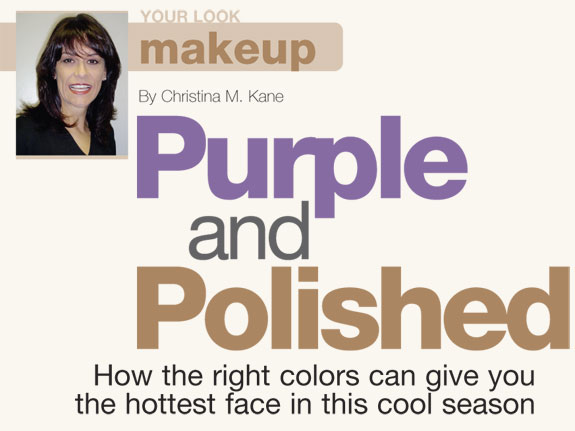 Purple and Polished Makeup