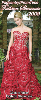 NEW - Fashion Showcase 2009 Prom and Pageant dresses