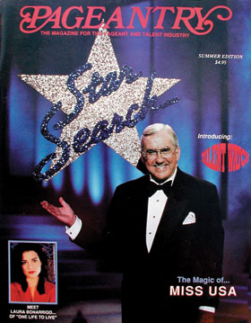 Pageantry magazine featuring Star Search's Ed McMahon