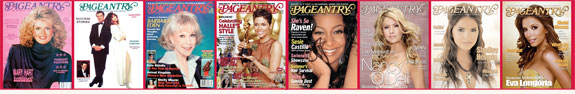 Pageantry magazine Covers