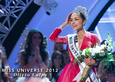 Miss USA Olivia Culpo scores high marks in the evening gown competition at Miss Universe.