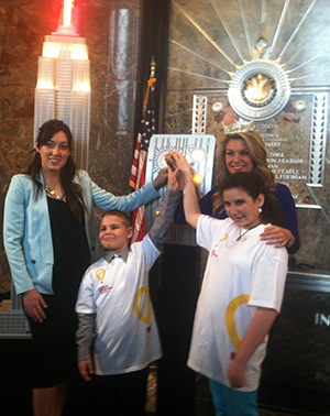 Miss America Mallory Hagan and the CMN