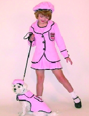 Model wearing children's fashions by Hollywood Babe