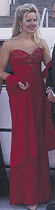 Party Time Red prom dress