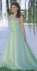 Precious Formals Green gown