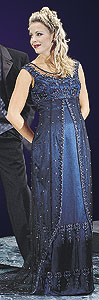 Amber Nicole Midnight Blue Prom Gown