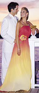 Putros Couture "Sunrise" Prom gown