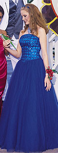 Party Time Blue Prom Dress