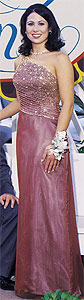 Fleur De Lis Prom gown