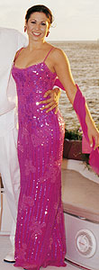 Alyce Designs Pink Prom Gown