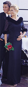 Ponce Designs Black Prom gown
