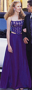 Le Gala Purple Prom dress