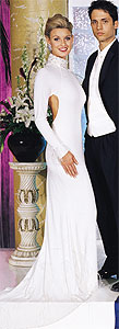 Ponce Designs White prom gown