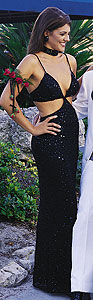 Attitudes By Debra Black Prom Dress