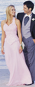 Feisty-LeRaye pink Prom Gown