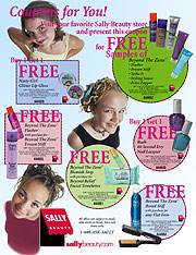 Sally Beauty coupons page