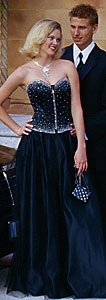 Black Tiffany Gown