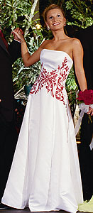 Jessica McClintock prom gown