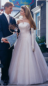 Tiffany Designs prom gown