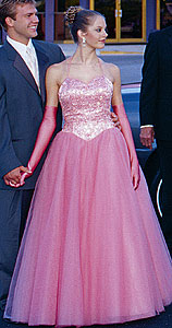 Pink Party Time prom gown