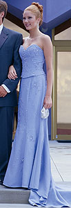 Purple Crown Collection prom gown