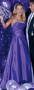 Purple Party Time prom gown