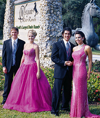 Pink Tiffany designs dresses