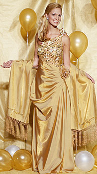 Gold Putros gown