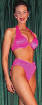 Glamour Suits magenta swimsuit photo