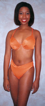 Glamour Suits Orange 2-pc  swimsuit photo