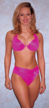 Glamour Suits pink 2-pc swimsuit photo