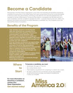 Miss America, Miss America Competition, beauty, glamour, pageant, scholarships, MIss America 2.0